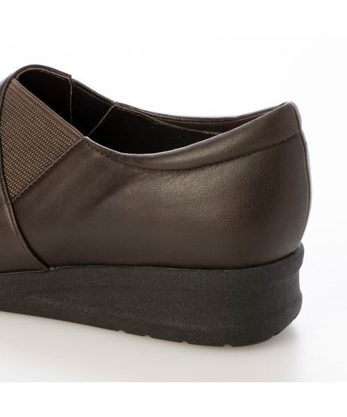 Atelier / アトリエ フラットシューズ | 【3E】切り替えデザインモールドソールパンプス | 詳細5