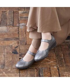 【3E】メリージェーンレイヤードスリッポン