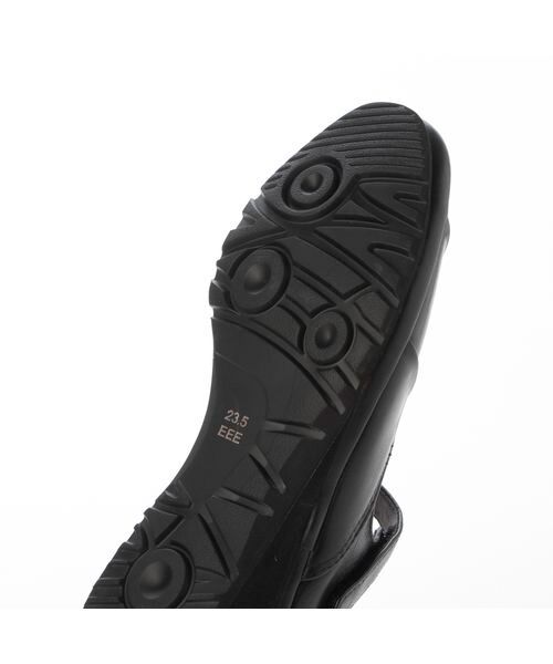 Atelier / アトリエ フラットシューズ | 【3E】メリージェーンレイヤードスリッポン | 詳細12