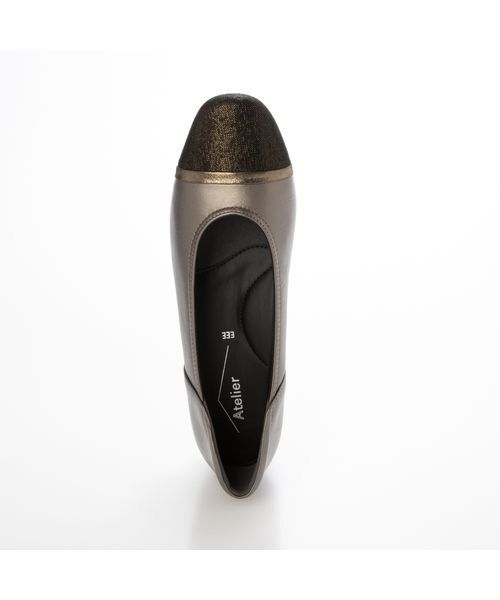 Atelier / アトリエ フラットシューズ | 【3E】コンビデザインパンプス | 詳細3