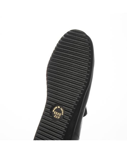 Atelier / アトリエ フラットシューズ | 【4E】切替デザインスリッポンシューズ | 詳細10