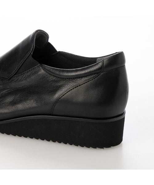 Atelier / アトリエ フラットシューズ | 【4E】切替デザインスリッポンシューズ | 詳細11