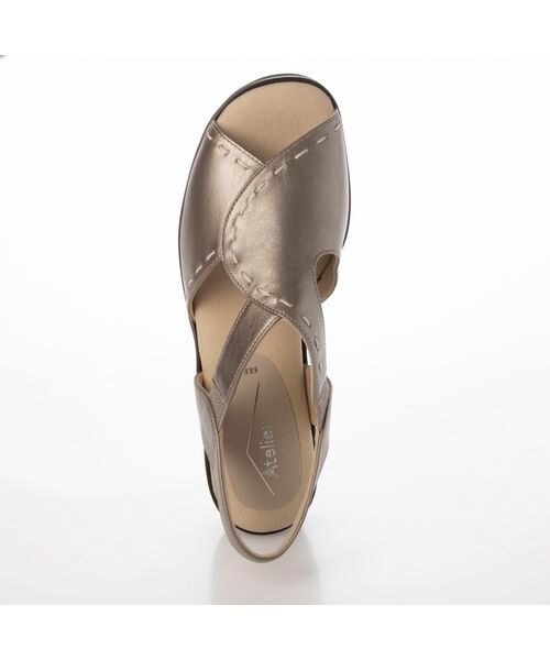 Atelier / アトリエ サンダル | 【3E】ステッチデザインサンダル | 詳細14