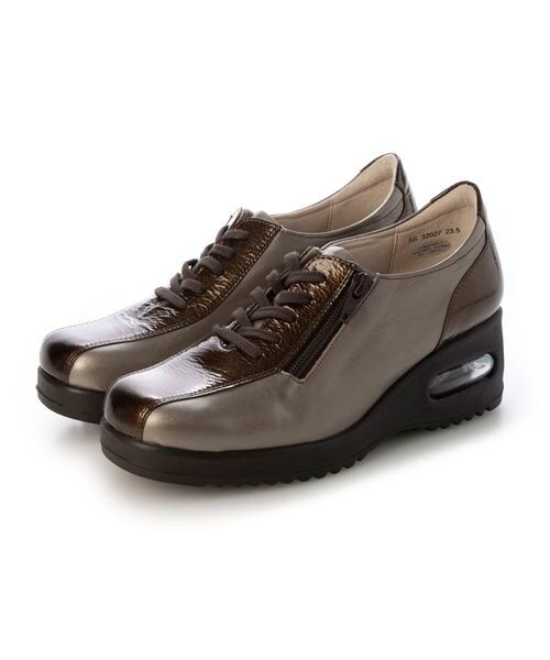 Atelier / アトリエ スニーカー | 【3E】エアークッションレースアップスニーカー | 詳細1