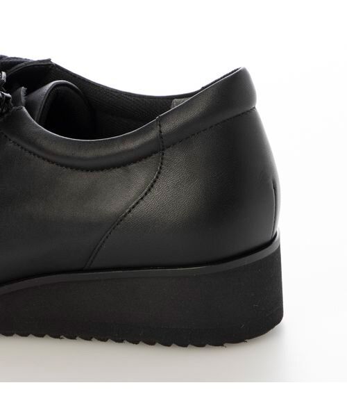 Atelier / アトリエ フラットシューズ | 【4E】ゆったりサイドファスナーレースアップスニーカー | 詳細11