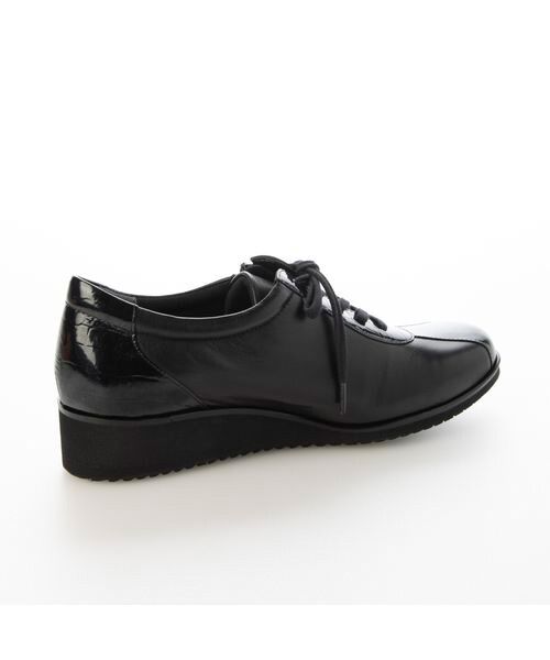 Atelier / アトリエ フラットシューズ | 【4E】ゆったりサイドファスナーレースアップスニーカー | 詳細13