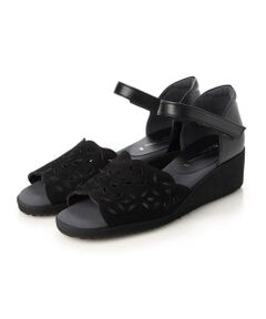 Atelier / アトリエ パンプス | 【３Ｅ】レーザーカットオープンパンプス