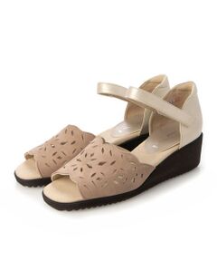 Atelier / アトリエ パンプス | 【３Ｅ】レーザーカットオープンパンプス