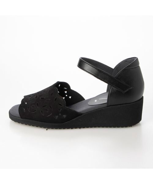 Atelier / アトリエ パンプス | 【３Ｅ】レーザーカットオープンパンプス | 詳細1