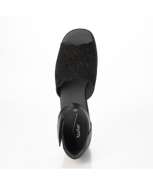 Atelier / アトリエ パンプス | 【３Ｅ】レーザーカットオープンパンプス | 詳細3