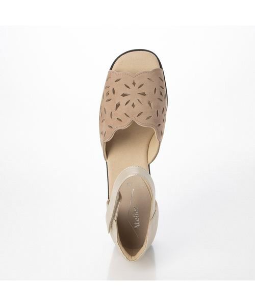 Atelier / アトリエ パンプス | 【３Ｅ】レーザーカットオープンパンプス | 詳細13