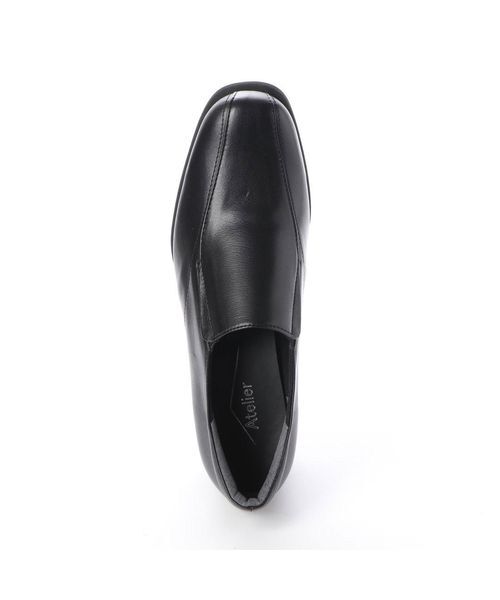 Atelier / アトリエ フラットシューズ | 【3E】サイドゴアウェッジソールスリッポン | 詳細4