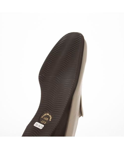 Atelier / アトリエ フラットシューズ | 【3E】サイドゴアウェッジソールスリッポン | 詳細17