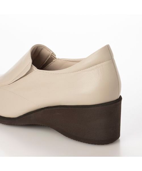 Atelier / アトリエ フラットシューズ | 【3E】サイドゴアウェッジソールスリッポン | 詳細18