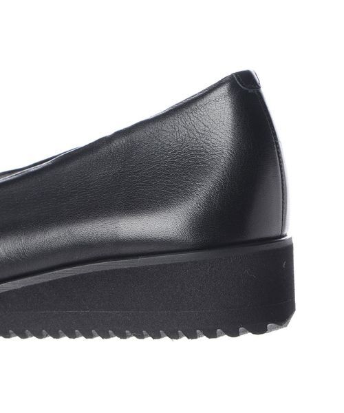 Atelier / アトリエ フラットシューズ | 【3E】ウェッジソールラウンドトゥパンプス | 詳細5