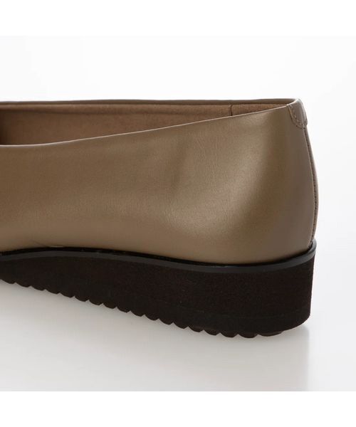 Atelier / アトリエ フラットシューズ | 【3E】ウェッジソールラウンドトゥパンプス | 詳細10