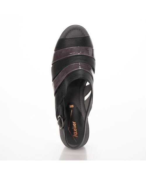 Atelier / アトリエ サンダル | 【3E】異素材コンビサンダル | 詳細3