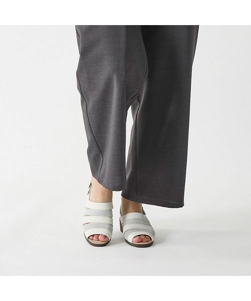 Atelier / アトリエ サンダル | 【3E】異素材コンビサンダル | 詳細12