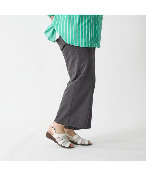 Atelier / アトリエ サンダル | 【3E】異素材コンビサンダル | 詳細13