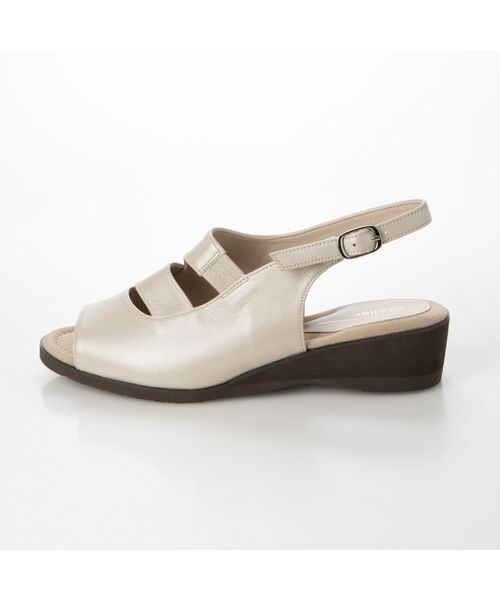 Atelier / アトリエ サンダル | 【３Ｅ】ウエッジヒールコンフォートサンダル | 詳細12