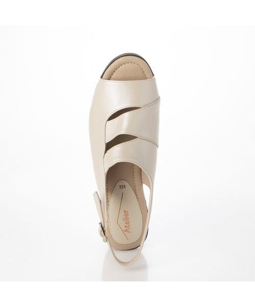 Atelier / アトリエ サンダル | 【３Ｅ】ウエッジヒールコンフォートサンダル | 詳細14