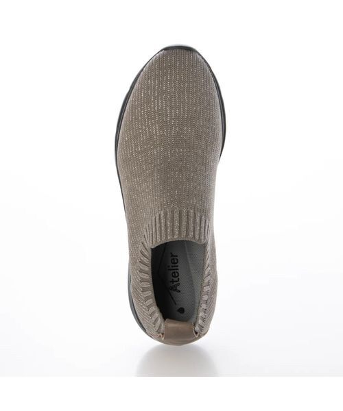 Atelier / アトリエ フラットシューズ | 【レイン対応】ニットスリッポンスニーカー | 詳細16