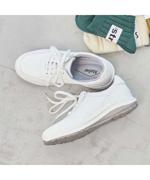 Atelier / アトリエ スニーカー | 【4E】軽量厚底スニーカー | 詳細9