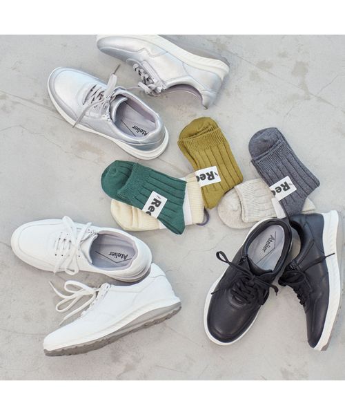 Atelier / アトリエ スニーカー | 【4E】軽量厚底スニーカー | 詳細10