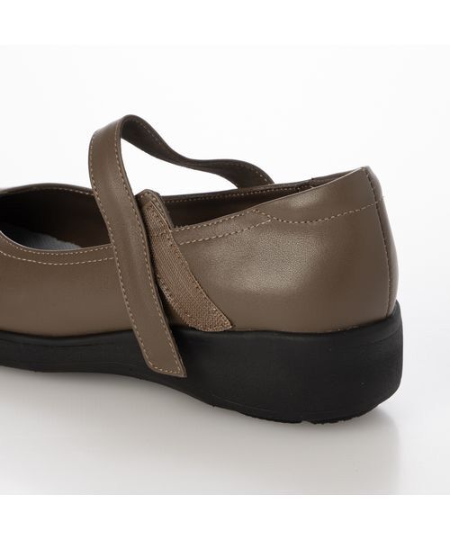 Atelier / アトリエ フラットシューズ | 【4E】アシンメトリーデザインストラップシューズ | 詳細11