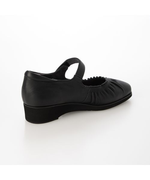 Atelier / アトリエ フラットシューズ | 【3E】ドレープデザインストラップパンプス | 詳細7