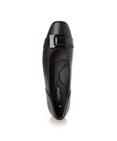 Atelier / アトリエ レインシューズ | 【3E】バックルモチーフパンプス | 詳細4