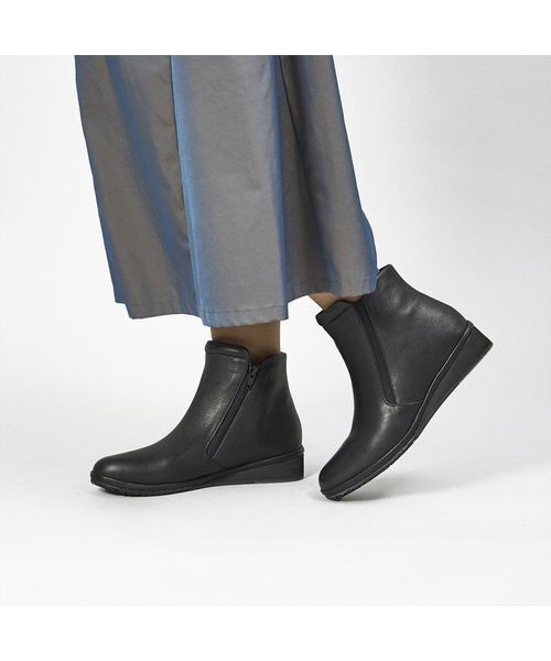 Atelier / アトリエ ブーツ（ショート丈） | 【防滑】【3E】サイドゴアショートブーツ | 詳細12