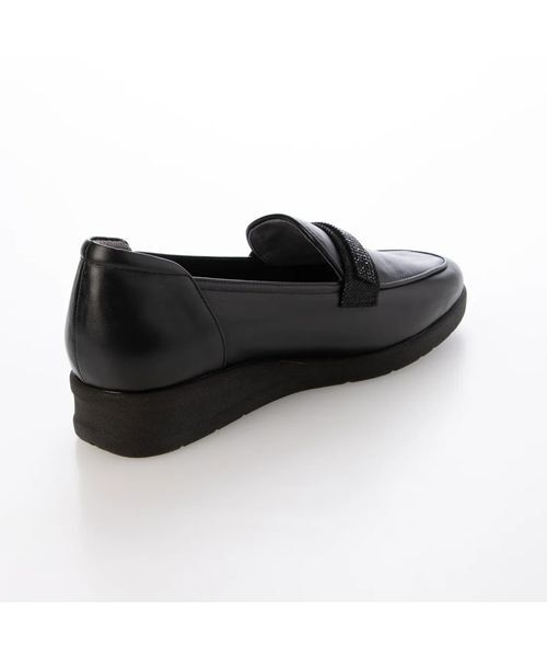 Atelier / アトリエ フラットシューズ | 【3E】ビジュー付きローファー | 詳細2