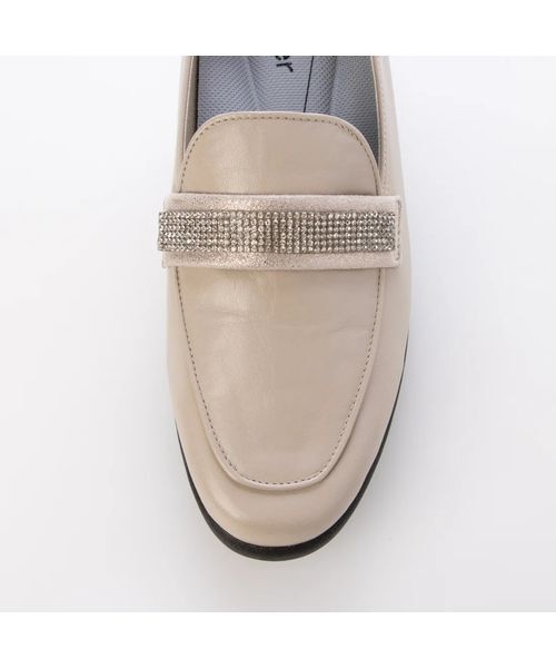 Atelier / アトリエ フラットシューズ | 【3E】ビジュー付きローファー | 詳細10
