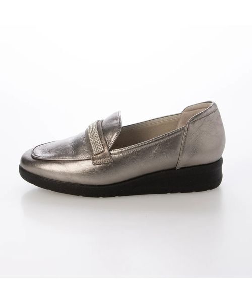 Atelier / アトリエ フラットシューズ | 【3E】ビジュー付きローファー | 詳細11