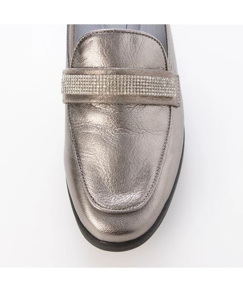 Atelier / アトリエ フラットシューズ | 【3E】ビジュー付きローファー | 詳細15