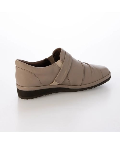 Atelier / アトリエ フラットシューズ | 【3E】スクエアトゥドレープスリッポン  | 詳細17