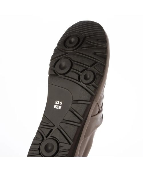 Atelier / アトリエ フラットシューズ | 【3E】スクエアトゥドレープスリッポン  | 詳細19