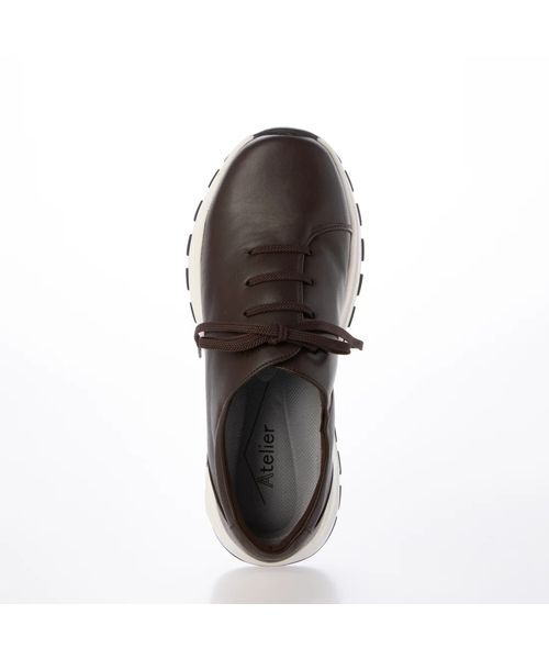 Atelier / アトリエ フラットシューズ | 【3E】【軽量】アシンメトリーデザインスニーカー | 詳細4