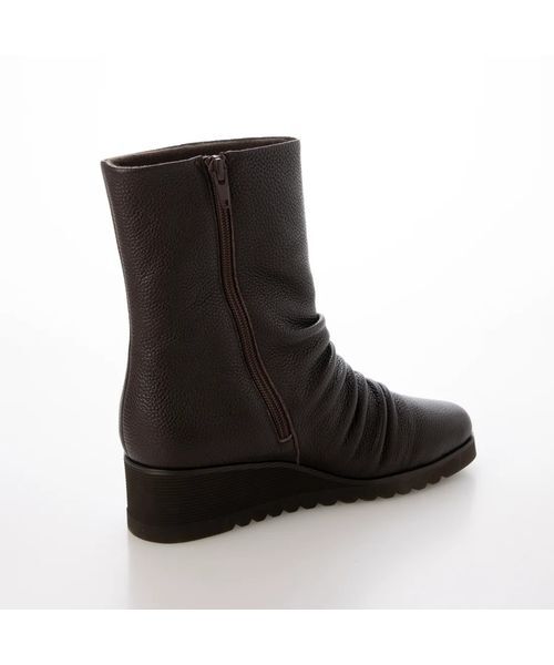 Atelier / アトリエ ブーツ（ショート丈） | 【3E】ギャザーデザインショートブーツ | 詳細2