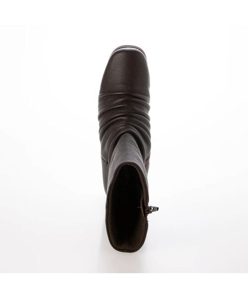 Atelier / アトリエ ブーツ（ショート丈） | 【3E】ギャザーデザインショートブーツ | 詳細3