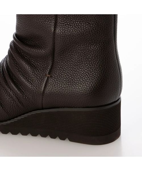 Atelier / アトリエ ブーツ（ショート丈） | 【3E】ギャザーデザインショートブーツ | 詳細5