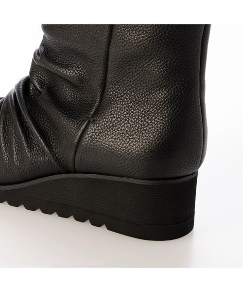 Atelier / アトリエ ブーツ（ショート丈） | 【3E】ギャザーデザインショートブーツ | 詳細11