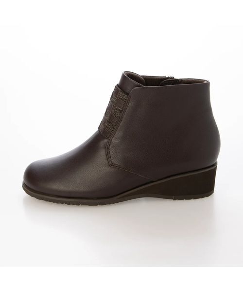 Atelier / アトリエ ブーツ（ショート丈） | 【防滑】【3E】デザインゴアショートブーツ | 詳細1