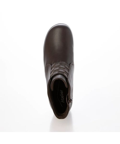 Atelier / アトリエ ブーツ（ショート丈） | 【防滑】【3E】デザインゴアショートブーツ | 詳細3