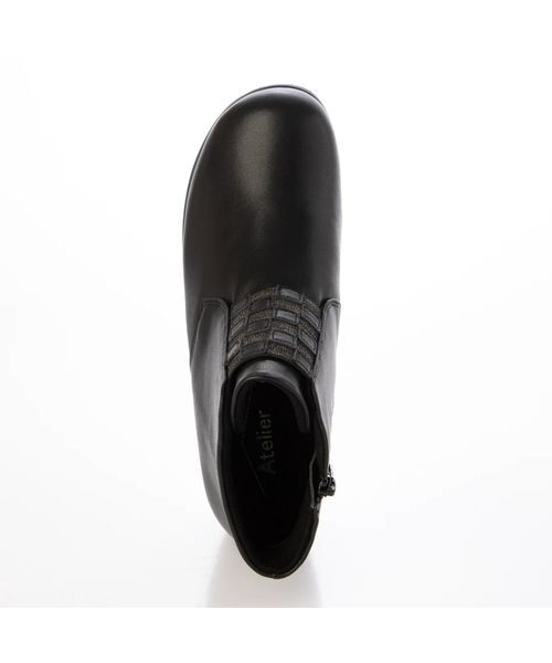 Atelier / アトリエ ブーツ（ショート丈） | 【防滑】【3E】デザインゴアショートブーツ | 詳細9