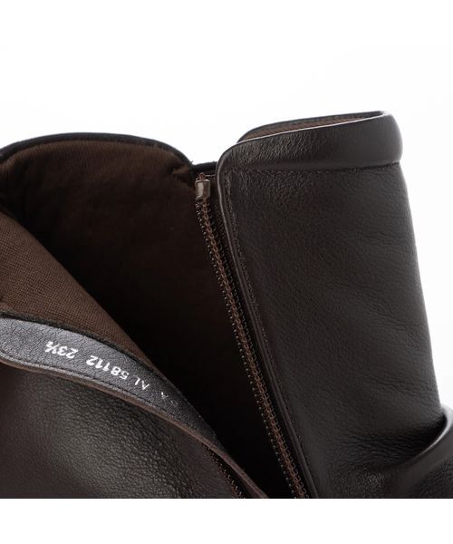 Atelier / アトリエ ブーツ（ショート丈） | 【3E】晴雨兼用ギャザーデザインショートブーツ | 詳細5