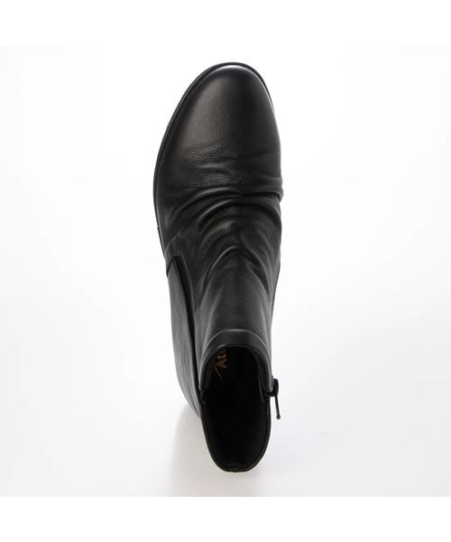 Atelier / アトリエ ブーツ（ショート丈） | 【3E】晴雨兼用ギャザーデザインショートブーツ | 詳細8