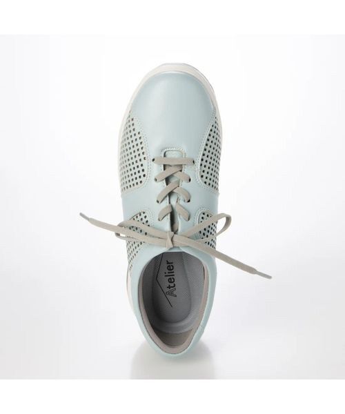 Atelier / アトリエ スニーカー | 【4E】パンチングレザースニーカー | 詳細4