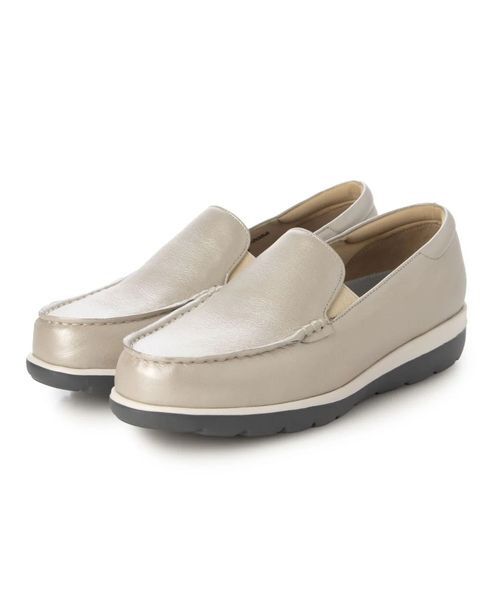 Atelier / アトリエ フラットシューズ | 【軽量】【3E】厚底モカシンシューズ | 詳細11